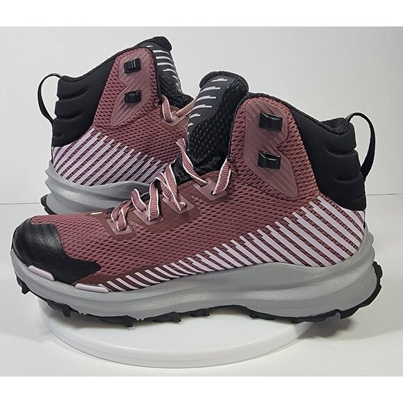 The North Face VECTIV Fastpack Mid Futurelight Boots Women's 6.5 Maroon Hiking - Picture 1 of 16